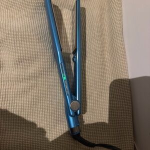 Blue Hair Straightener Flat Iron - Women Accessories Hair Accessories